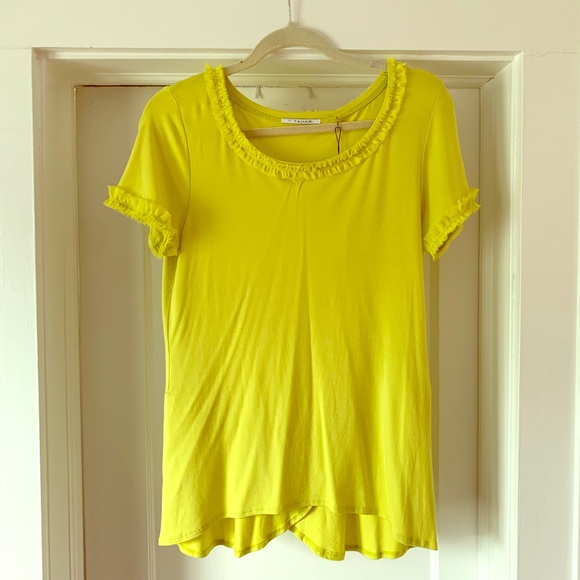 Citrin ruffle cap sleeve shirt - Picture 1 of 3